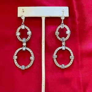 Rhinestone earrings
